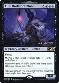 Vilis, Broker of Blood - Prerelease Cards - Magic: The Gathering card