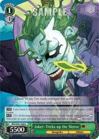 Joker: Tricks up the Sleeve - Batman Ninja - Weiss Schwarz card
