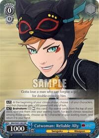 Catwoman: Reliable Ally - Batman Ninja - Weiss Schwarz card