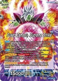 Goku Black & Zamasu // Fused Zamasu, Supreme Strike - Assault of the Saiyans - Dragon Ball Super: Masters card