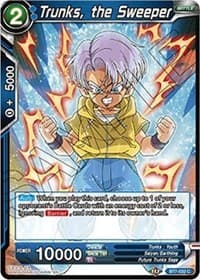 Trunks, the Sweeper - Assault of the Saiyans - Dragon Ball Super: Masters card