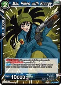 Mai, Filled with Energy - Assault of the Saiyans - Dragon Ball Super: Masters card