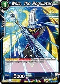 Whis, the Regulator - Assault of the Saiyans - Dragon Ball Super: Masters card