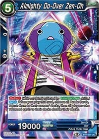 Almighty Do-Over Zen-Oh - Assault of the Saiyans - Dragon Ball Super: Masters card