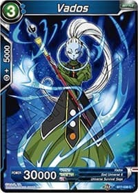 Vados - Assault of the Saiyans - Dragon Ball Super: Masters card