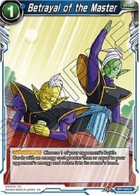 Betrayal of the Master - Assault of the Saiyans - Dragon Ball Super: Masters card