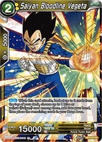 Saiyan Bloodline Vegeta - Assault of the Saiyans - Dragon Ball Super: Masters card