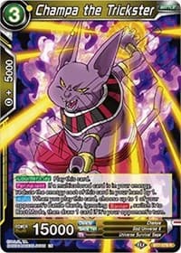 Champa the Trickster - Assault of the Saiyans - Dragon Ball Super: Masters card