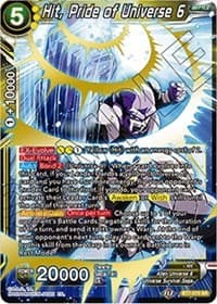 Hit, Pride of Universe 6 - Assault of the Saiyans - Dragon Ball Super: Masters card