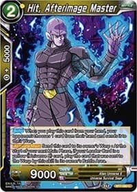 Hit, Afterimage Master - Assault of the Saiyans - Dragon Ball Super: Masters card