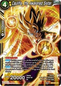 Caulifla, the Awakened Sister - Assault of the Saiyans - Dragon Ball Super: Masters card