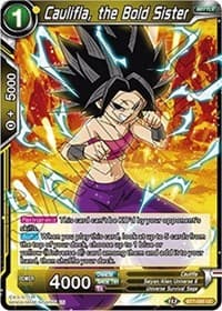 Caulifla, the Bold Sister - Assault of the Saiyans - Dragon Ball Super: Masters card