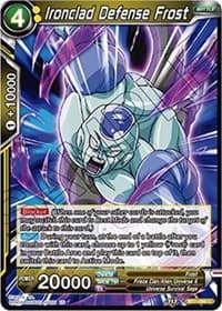 Ironclad Defense Frost - Assault of the Saiyans - Dragon Ball Super: Masters card
