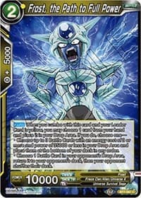 Frost, the Path to Full Power - Assault of the Saiyans - Dragon Ball Super: Masters card