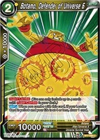 Botamo, Defender of Universe 6 - Assault of the Saiyans - Dragon Ball Super: Masters card