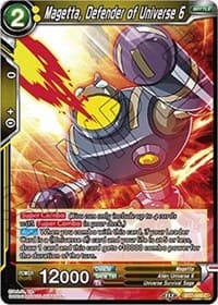 Magetta, Defender of Universe 6 - Assault of the Saiyans - Dragon Ball Super: Masters card
