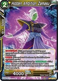 Hidden Ambition Zamasu - Assault of the Saiyans - Dragon Ball Super: Masters card