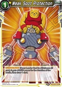 Weak Spot Protection - Assault of the Saiyans - Dragon Ball Super: Masters card
