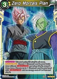 Zero Mortals Plan - Assault of the Saiyans - Dragon Ball Super: Masters card