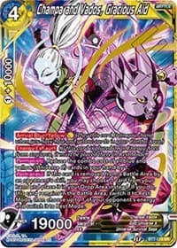 Champa and Vados, Gracious Aid - Assault of the Saiyans - Dragon Ball Super: Masters card