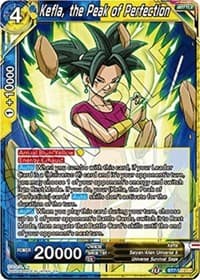 Kefla, the Peak of Perfection - Assault of the Saiyans - Dragon Ball Super: Masters card