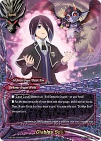Diablos Soul - War of Dragods - Future Card BuddyFight card