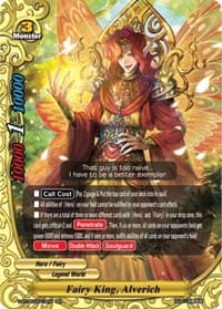 Fairy King, Alverich - War of Dragods - Future Card BuddyFight card