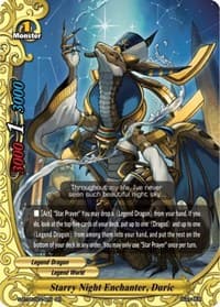 Starry Night Enchanter, Duric - War of Dragods - Future Card BuddyFight card