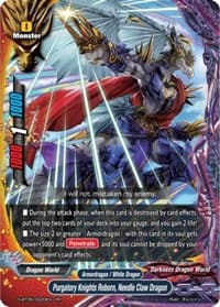 Purgatory Knights Reborn, Needle Claw Dragon - War of Dragods - Future Card BuddyFight card