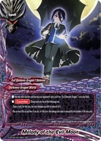 Melody of the Evil Moon - War of Dragods - Future Card BuddyFight card