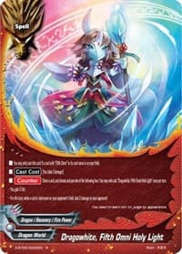 Dragowhite, Fifth Omni Holy Light - War of Dragods - Future Card BuddyFight card