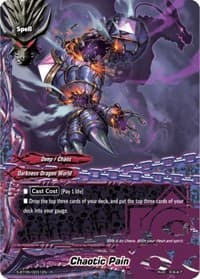 Chaotic Pain - War of Dragods - Future Card BuddyFight card