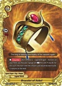 Bracelet of Sehel - War of Dragods - Future Card BuddyFight card