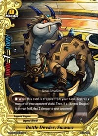 Bottle Dweller, Smasma - War of Dragods - Future Card BuddyFight card