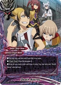 Death Astray - War of Dragods - Future Card BuddyFight card