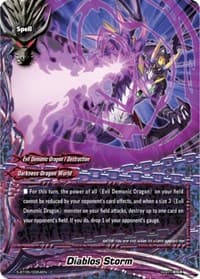 Diablos Storm - War of Dragods - Future Card BuddyFight card