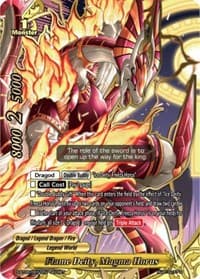 Flame Deity, Magma Horus - War of Dragods - Future Card BuddyFight card