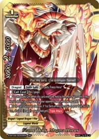Flame Deity, Magma Horus (SP) - War of Dragods - Future Card BuddyFight card