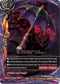 Ever Dark Shadowing, Umbrelle - War of Dragods - Future Card BuddyFight card
