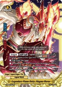 Legendary Flame Deity, Magma Horus - S-TD02: Legend of Double Horus - Future Card BuddyFight card
