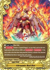 Ahraamic Red Hot - S-TD02: Legend of Double Horus - Future Card BuddyFight card