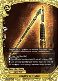 Sceptre of Midan - S-TD02: Legend of Double Horus - Future Card BuddyFight card