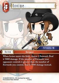 Irvine - Opus IX - Final Fantasy TCG card
