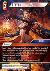 Ifrita - Opus IX - Final Fantasy TCG card