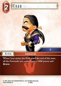 Cyan - Opus IX - Final Fantasy TCG card