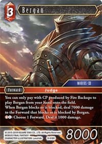 Bergan - Opus IX - Final Fantasy TCG card