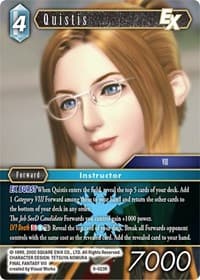 Quistis EX - Opus IX - Final Fantasy TCG card