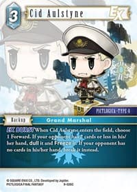 Cid Aulstyne EX - Opus IX - Final Fantasy TCG card
