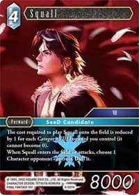 Squall - Opus IX - Final Fantasy TCG card