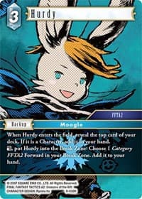 Hurdy - Opus IX - Final Fantasy TCG card